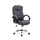 Scaun tapitat cu stofa gri Relax 2, 64X75X110/118 CM - ACAJU 