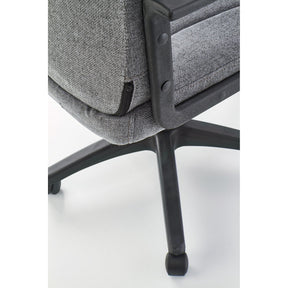 Scaune birou material textil gri RINO, 61X63X112/122 cm