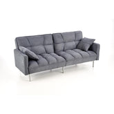 Canapea extensibila ROBERTO, gri, 193x85/108x86/58 cm