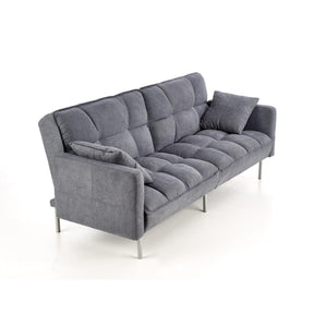 Canapea extensibila ROBERTO, gri albastru, 193x85/108x86/58 cm