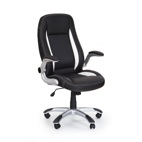 Scaun pt birou negru Saturn, 67X65X112/120 CM