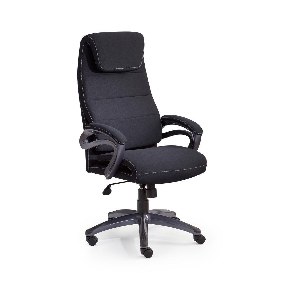 Scaun birou rotativ negru Sidney, 65X58X117/125 CM