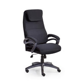 Scaun birou rotativ negru Sidney, 65X58X117/125 CM