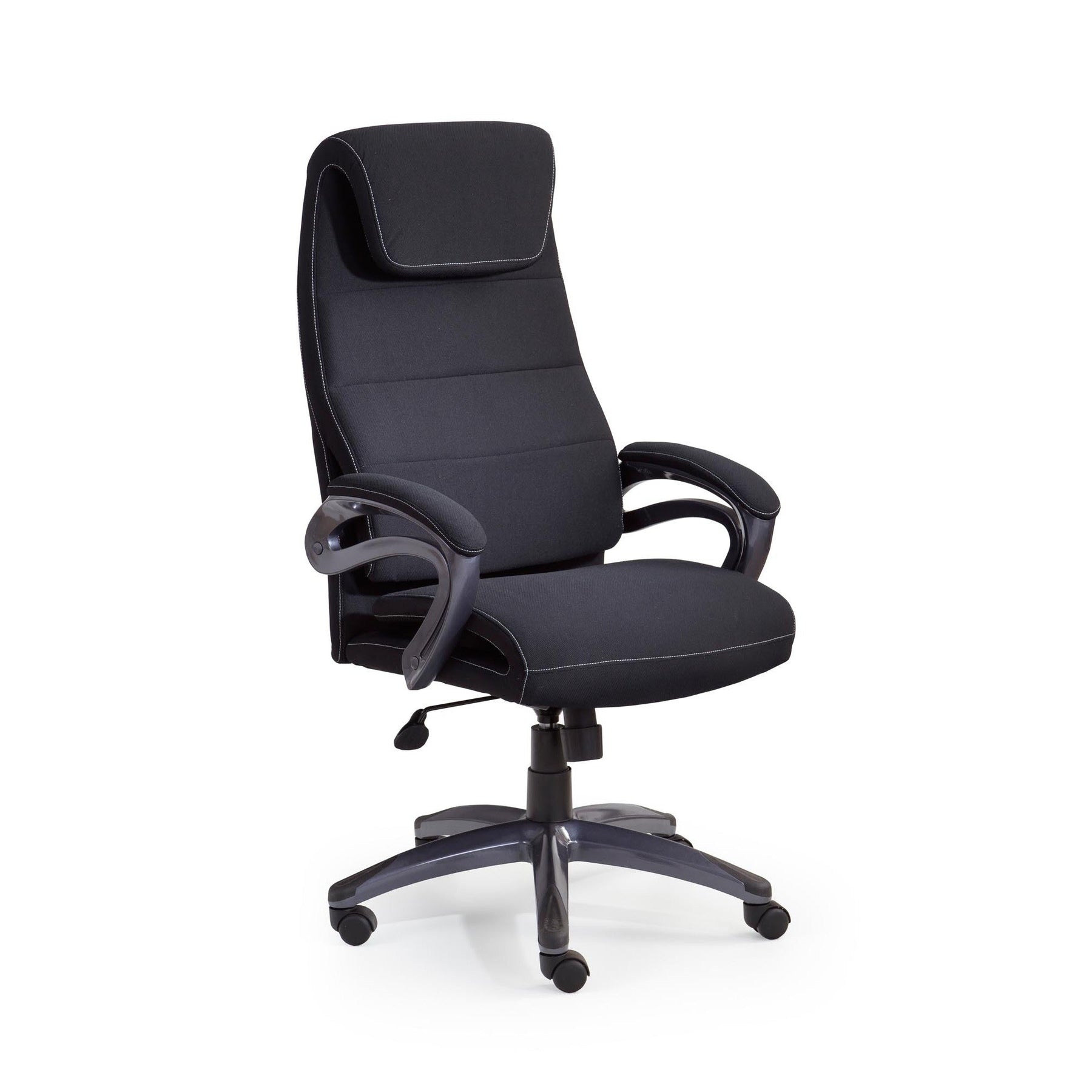 Scaun birou rotativ negru Sidney, 65X58X117/125 CM