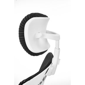 Scaun birou tineret negru-alb Socket, 61X68X110/118 CM