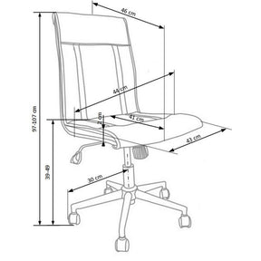 Scaun cu roti copii gri TIROL, 44X46X97/107 CM