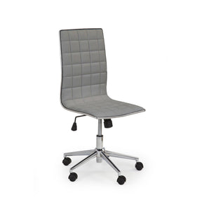Scaun cu roti copii gri TIROL, 44X46X97/107 CM