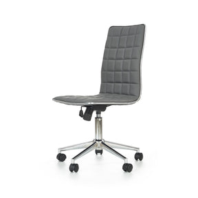 Scaun cu roti copii gri TIROL, 44X46X97/107 CM