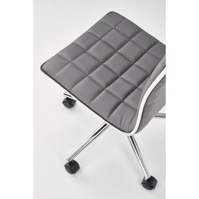 Scaun cu roti copii gri TIROL, 44X46X97/107 CM