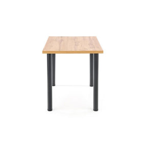 Masa sufragerie Modex 2 stejar wotan/negru, 120/60/75 CM