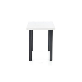 Masa sufragerie Modex 2 alb/negru, 90/60/75 CM