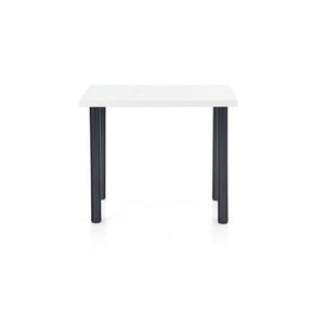 Masa sufragerie Modex 2 alb/negru, 90/60/75 CM