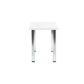 Masa sufragerie Modex alb/chrome, 90/60/75 CM