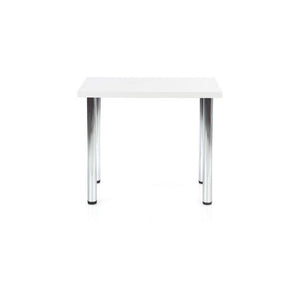 Masa sufragerie Modex alb/chrome, 90/60/75 CM
