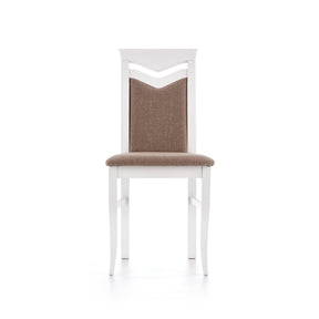 Scaun tapitat cu stofa maro Citrone, 43X44X96 CM