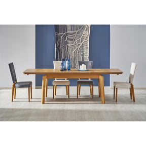 Masa living stejar honey Rois, 160/250X90X78 CM