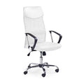 Scaun cu spatar alb Vire, 61X63X110/120 CM