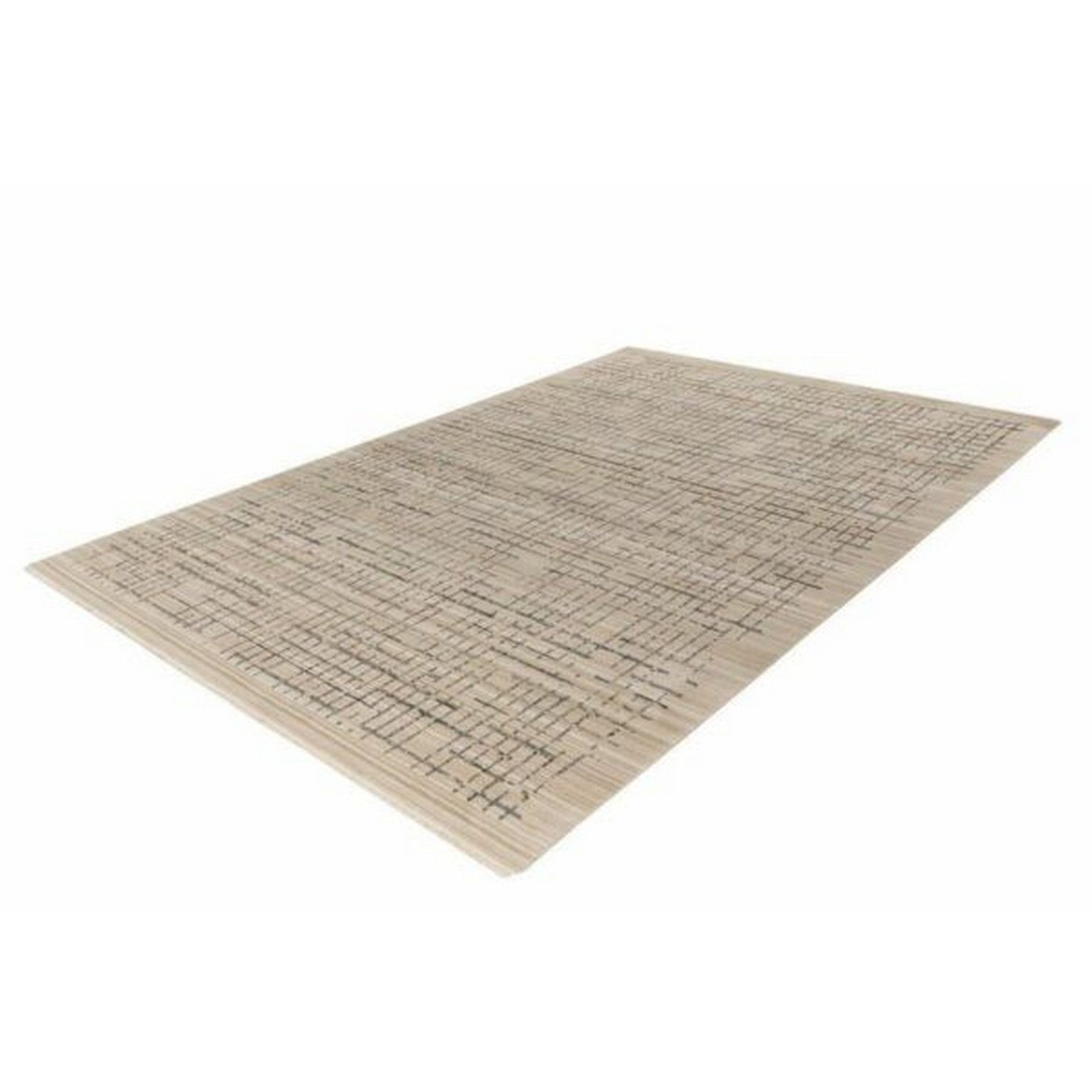 Covor VOGUE 704, 80x150 cm, forma dreptunghiulara, poliester, bej