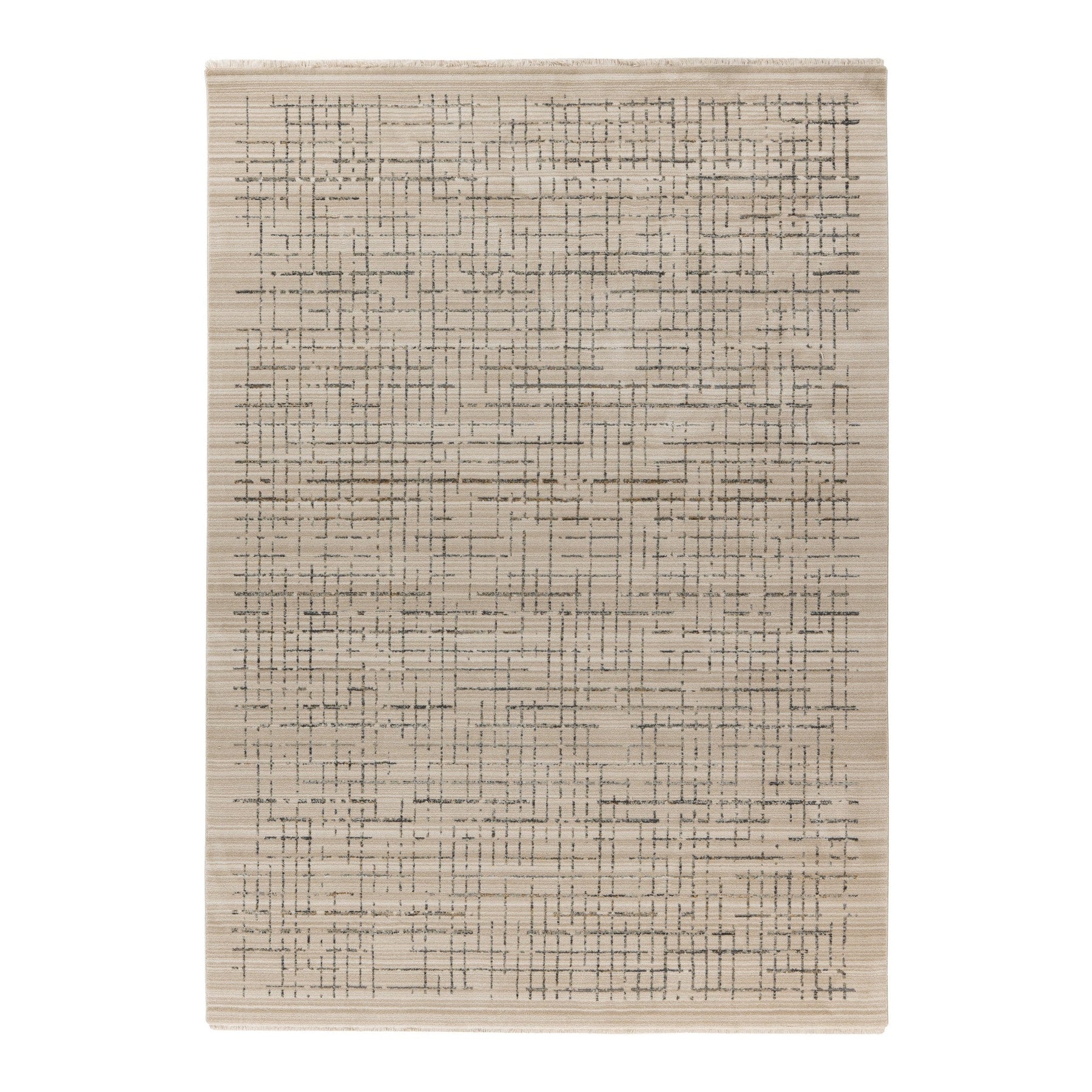 Covor VOGUE 704, 80x150 cm, forma dreptunghiulara, poliester, bej