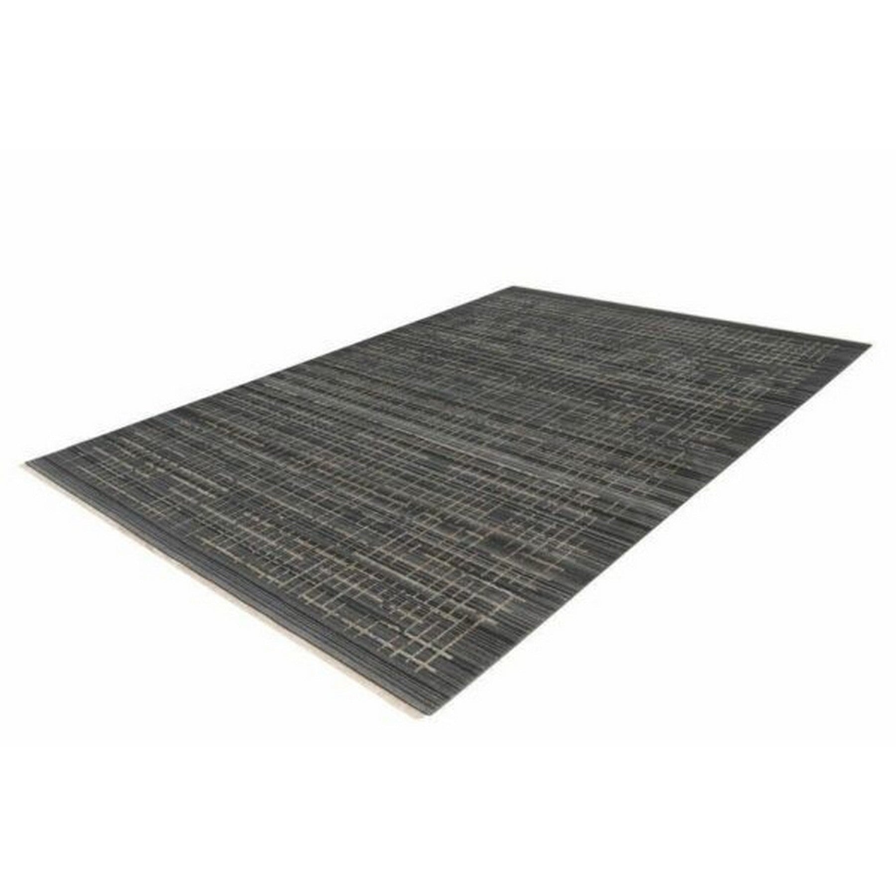 Covor VOGUE 704, 160x230 cm, forma dreptunghiulara, poliester, gri