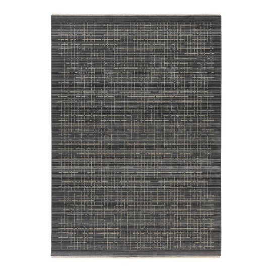 Covor VOGUE 704, 160x230 cm, forma dreptunghiulara, poliester, gri
