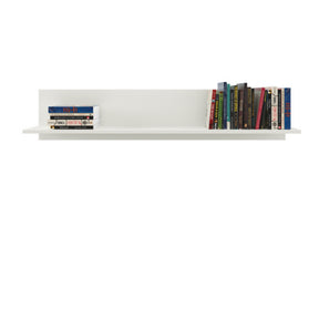 Polita Tiffany (Tiffy), alb vintage, 90x21,5x26,5 cm