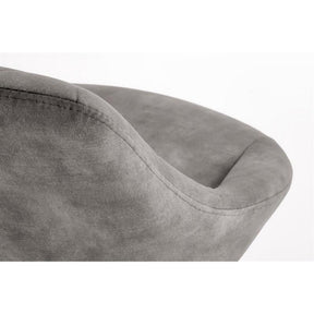 Scaun bar H102, gri, 53x48x100 cm