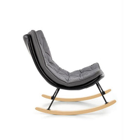Balansoar Indigo, gri inchis/negru, 72x110x100 cm