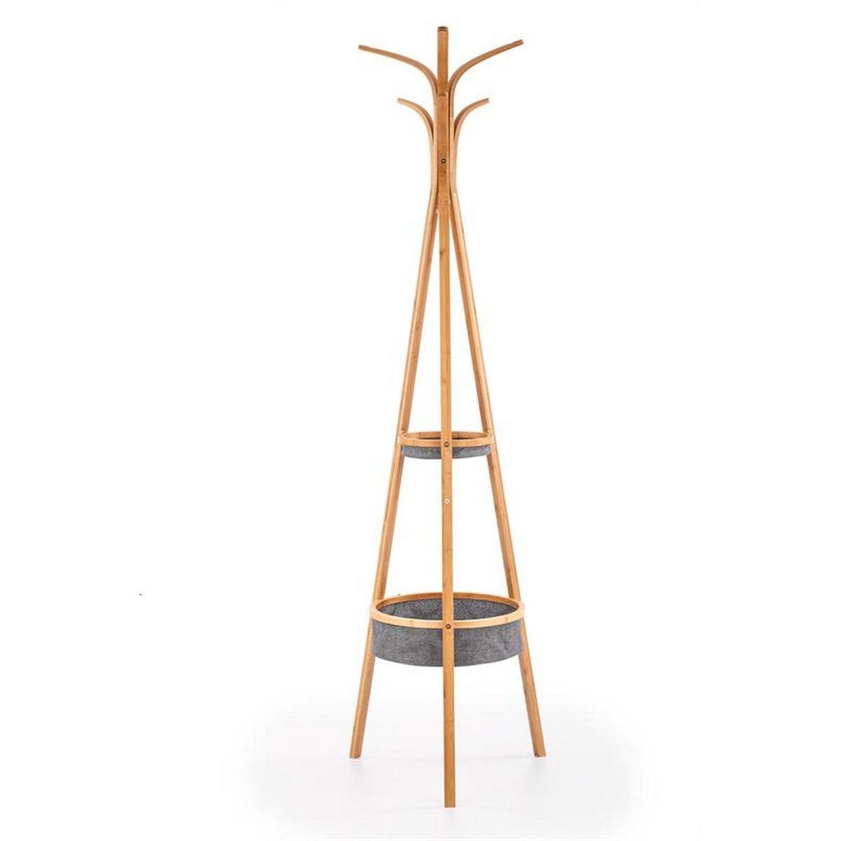 Cuier W63, bambus, 52x52x177 cm