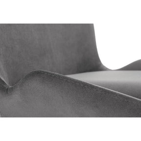 Scaun K454, gri, 46x55x83 cm