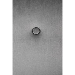 Fotoliu SANTI, catifea gri, 74x74x88x45 cm