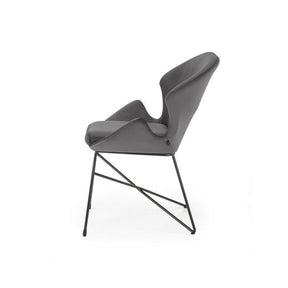 Scaun K458, gri, 57x62x82 cm