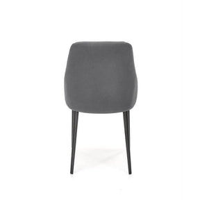 Scaun K470, stofa gri, 48x62x85 cm