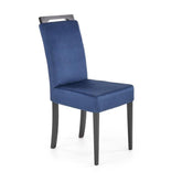 Scaun CLARION 2, negru/albastru, 42X58X97 cm