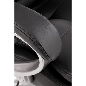 Scaun birou Preston, negru, 68x72x114/124 cm