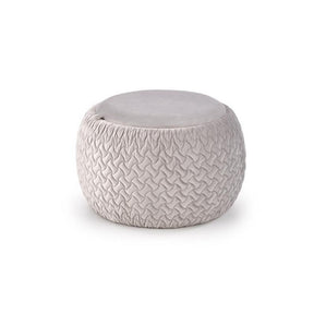 Taburet multifunctional gri Bono, cu spatiu pentru depozitare, 54x37 cm