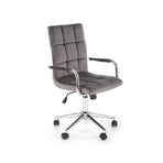 Scaun birou Gonzo 4, gri, 60x53x93/105 cm