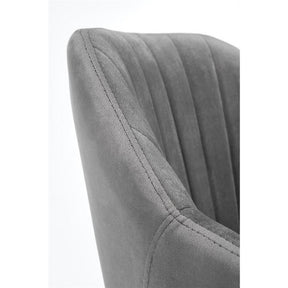 Scaun birou Fresco, gri, 57x55x79/89 cm