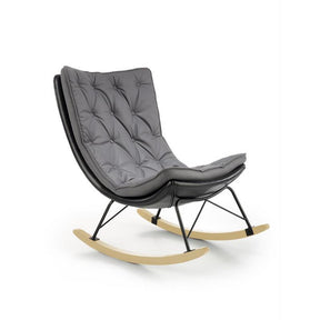 Balansoar Indigo, gri inchis/negru, 72x110x100 cm