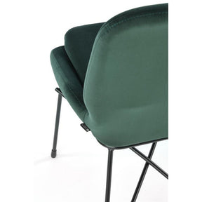 Scaun K454, verde, 46x55x83 cm