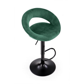Scaun bar H102, verde, 53x48x100 cm