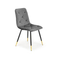 Scaun K438, gri, 45x50x86 cm
