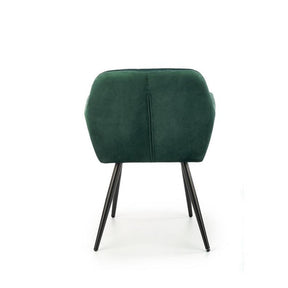 Scaun K429, verde, 58x53x80 cm