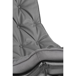 Balansoar Indigo, gri inchis/negru, 72x110x100 cm
