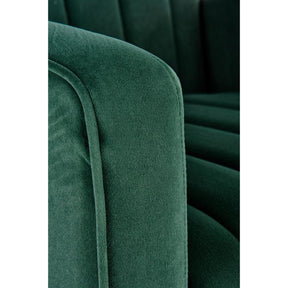 Fotoliu Vario, verde/auriu, 70x70x100 cm