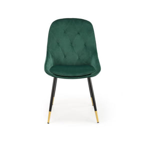 Scaun K437, verde, 49x55x88 cm