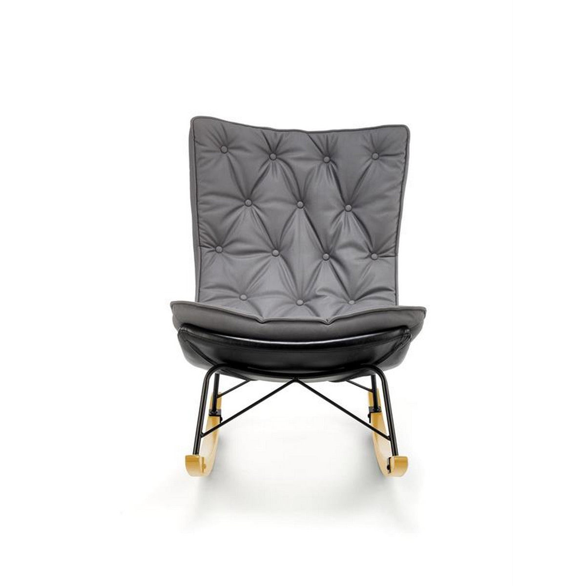 Balansoar Indigo, gri inchis/negru, 72x110x100 cm