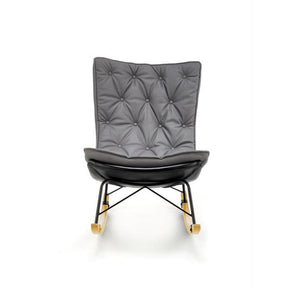Balansoar Indigo, gri inchis/negru, 72x110x100 cm