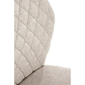 Scaun K461, stofa bej, 46x56x92 cm