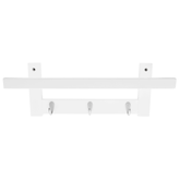 Raft din bambus alb JODA TYP 2, 48,5x12x8 cm